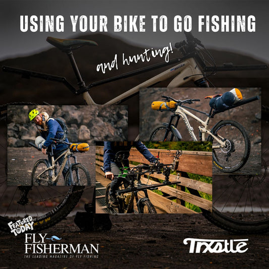 Geryon Bikepacking Rack for Fly Fishing & Hunting | Trxstle