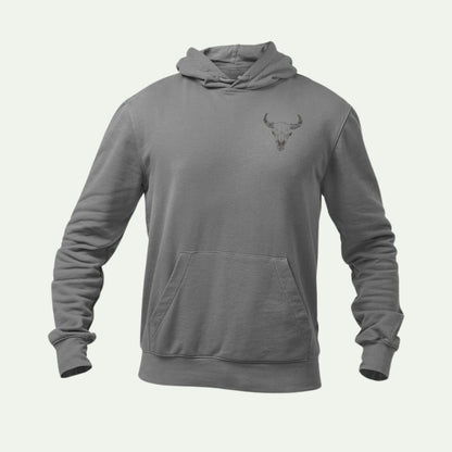 Bison Pullover Fleece Hoodie