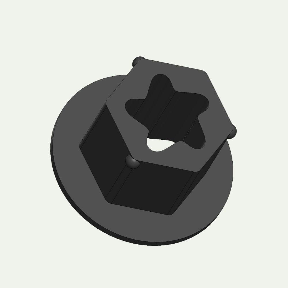 CRC Fly Rod Carrier Security Nut Adapter