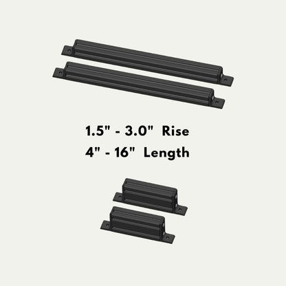 Custom Riser Blocks - For T-Slot Mounts