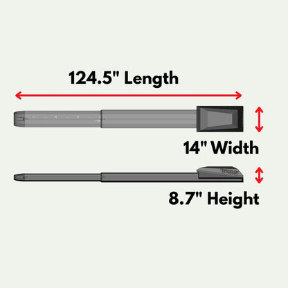 ARC Fishing Rod Carrier - Adjustable 10'