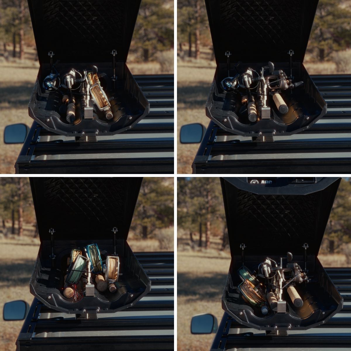 ARC Fishing Rod Carrier – Adjustable 10' | Up to 6 Rods - All Styles