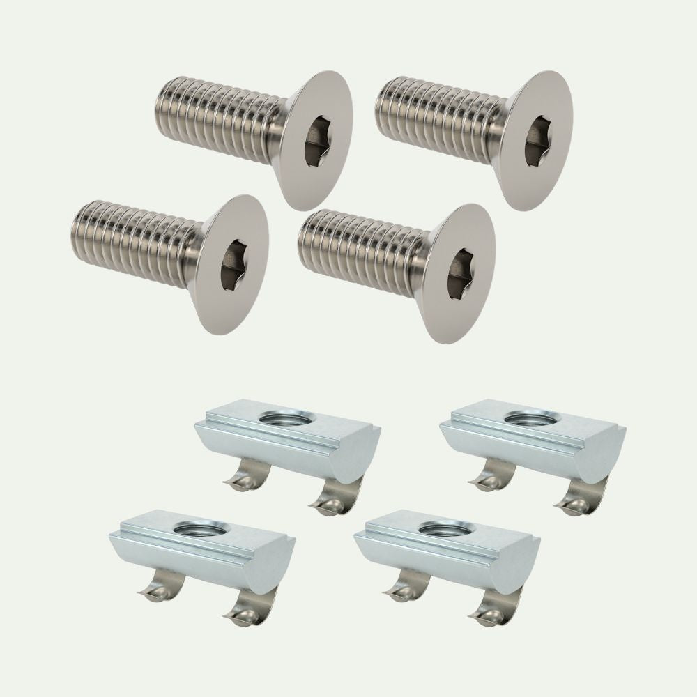 M6 T-slot Mounting Hardware (Fits Prinsu, Sherpa, More)