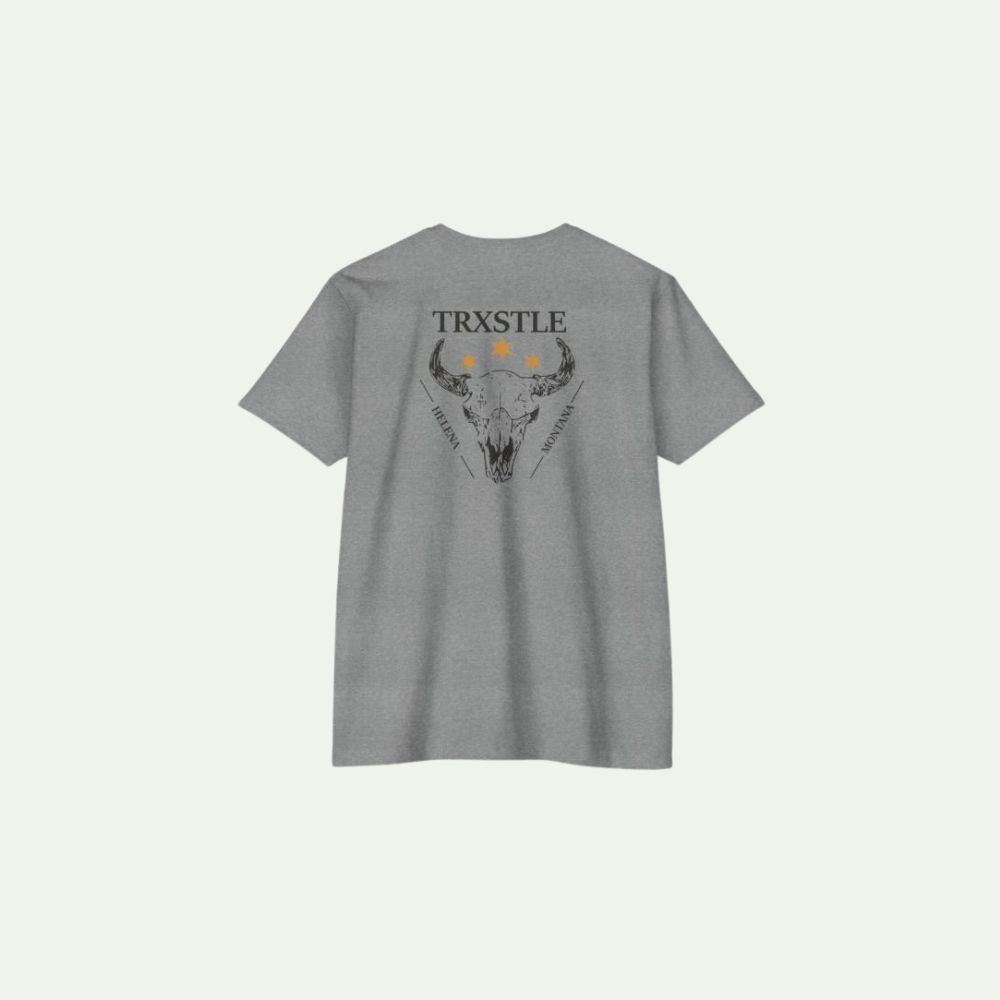 Montana Fly Goods X Trxstle Custom Bison Tee