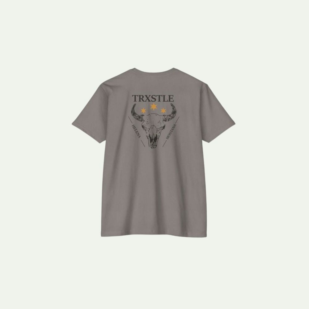 Montana Fly Goods X Trxstle Custom Bison Tee