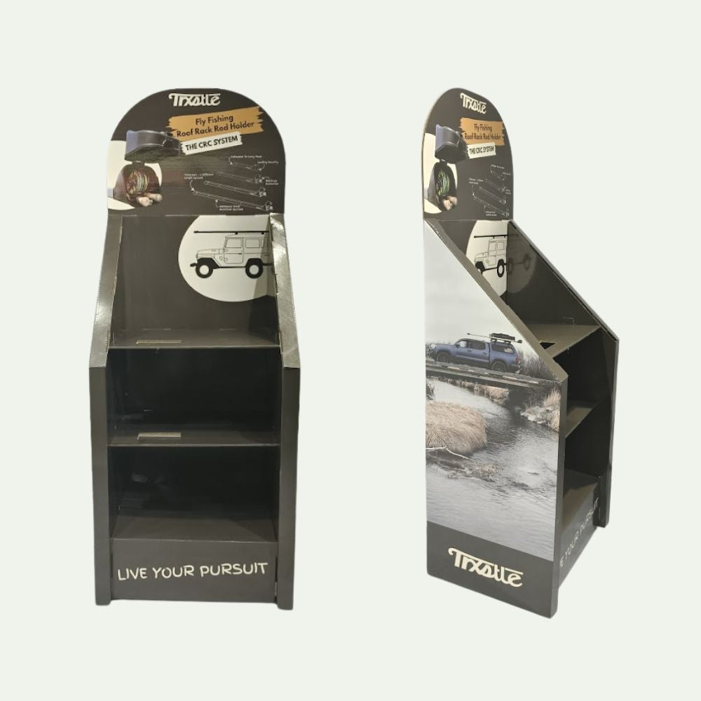Cardboard POP Stand for CRC System Display Unit