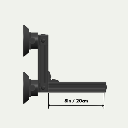 Universal Suction-Pro Rack Base - For T-Slot Mounts
