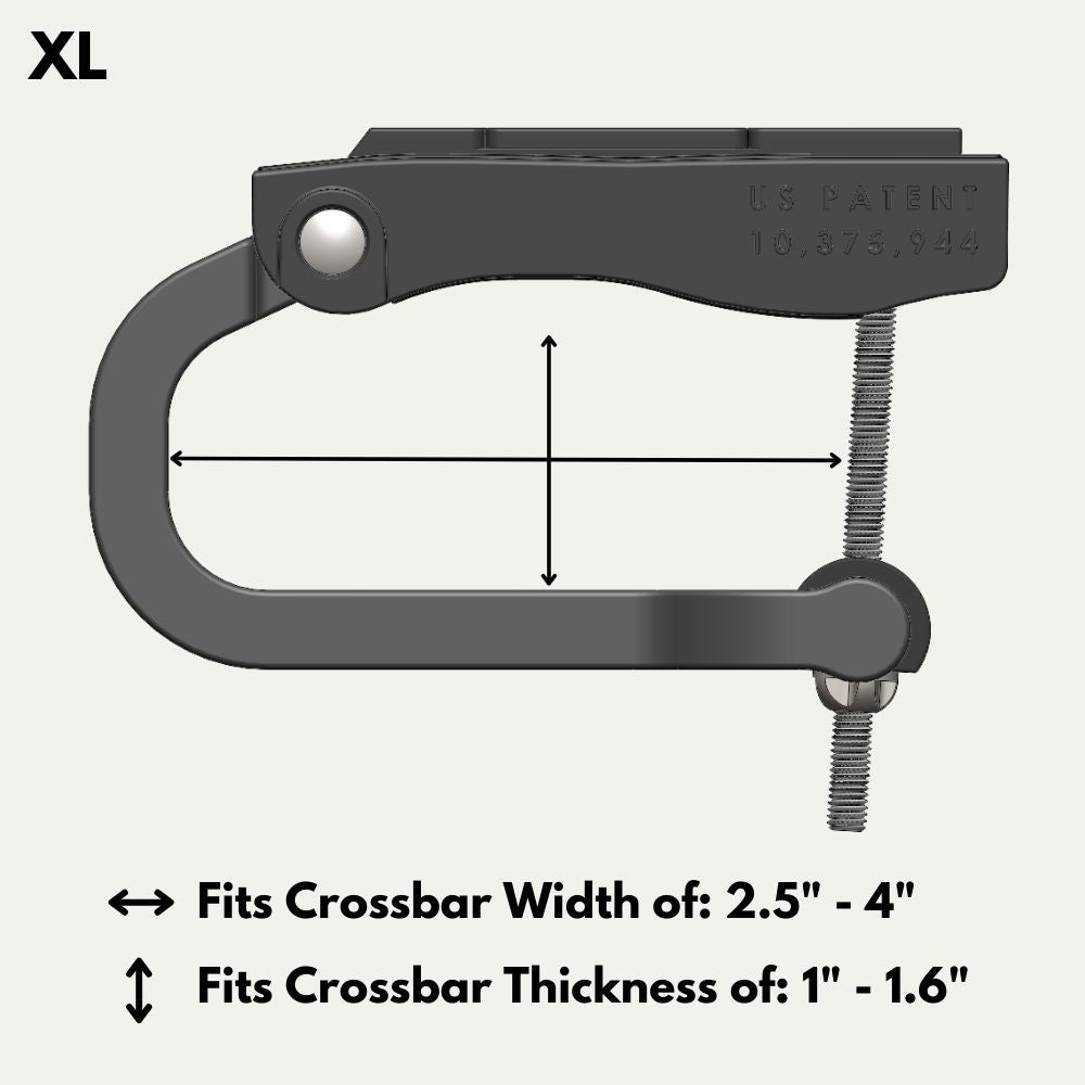 XL Mounts width height