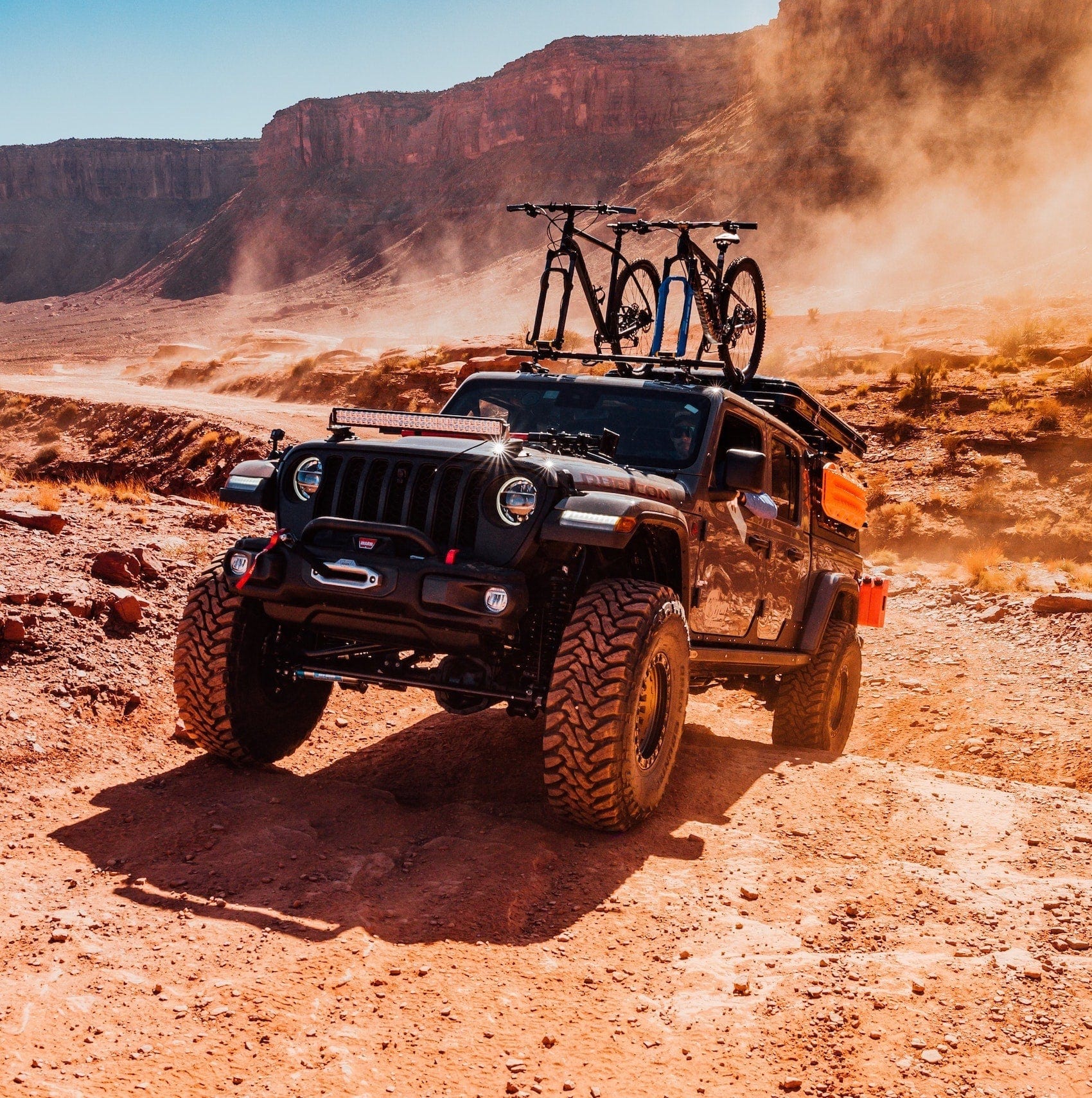 Dirt Monkey Ramp Rack Trxstle - SeaSucker Ridge Ready Monkey Bars Roof Rack