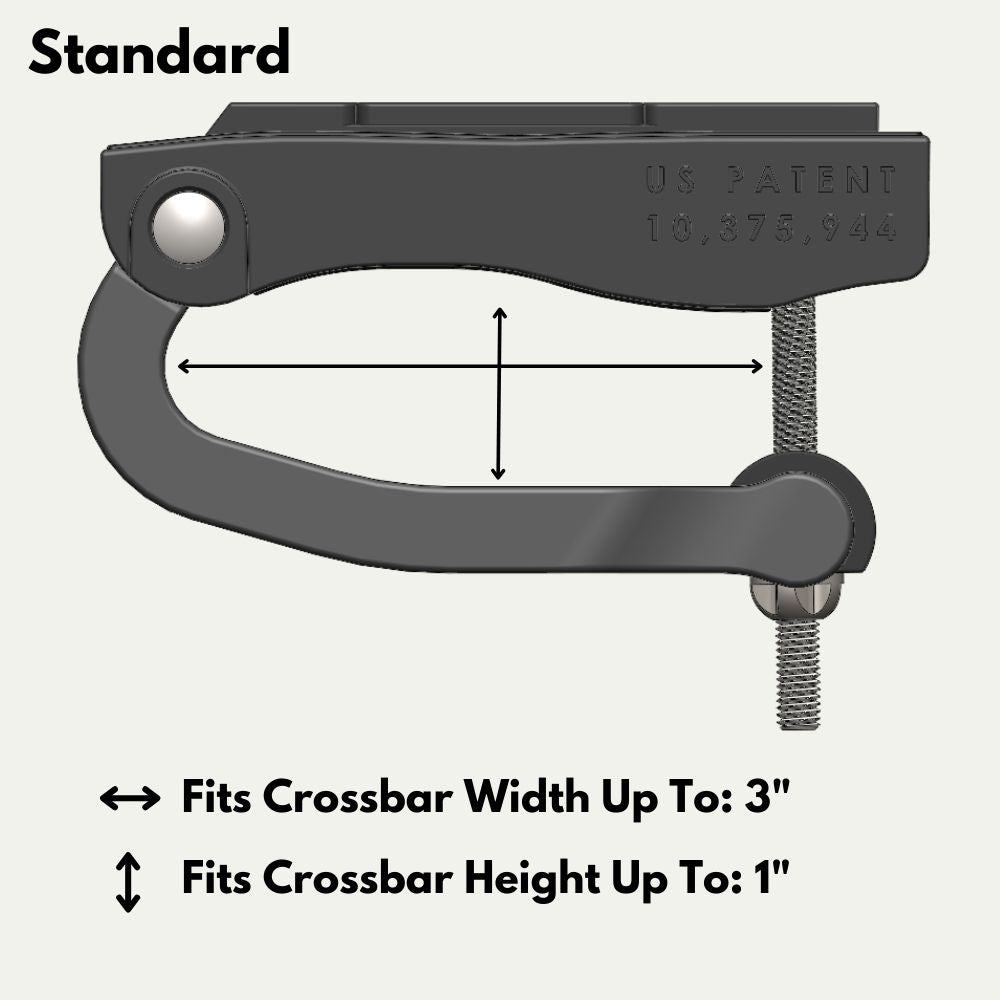 Standard Mounts width height