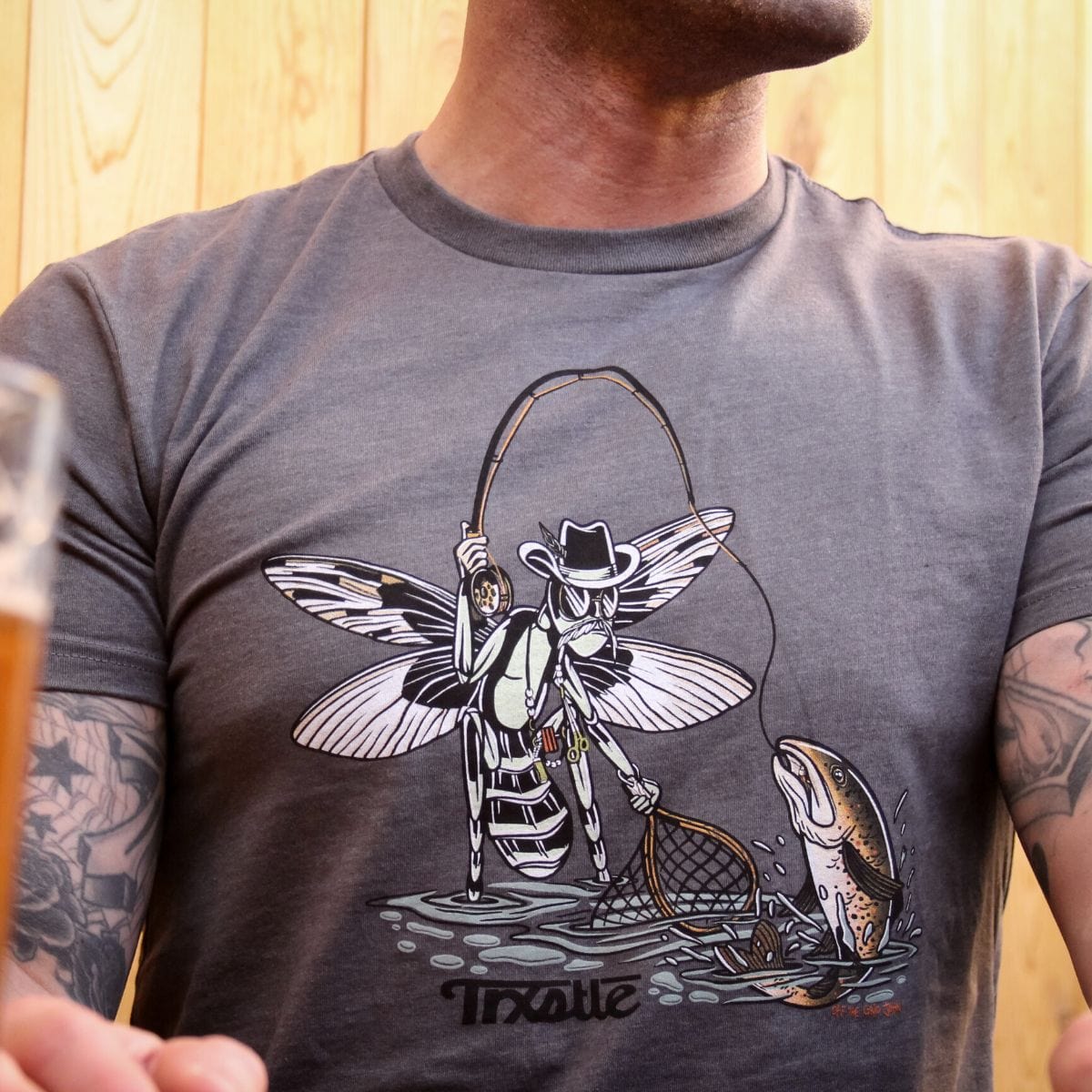 Trxstle Caddis Tee