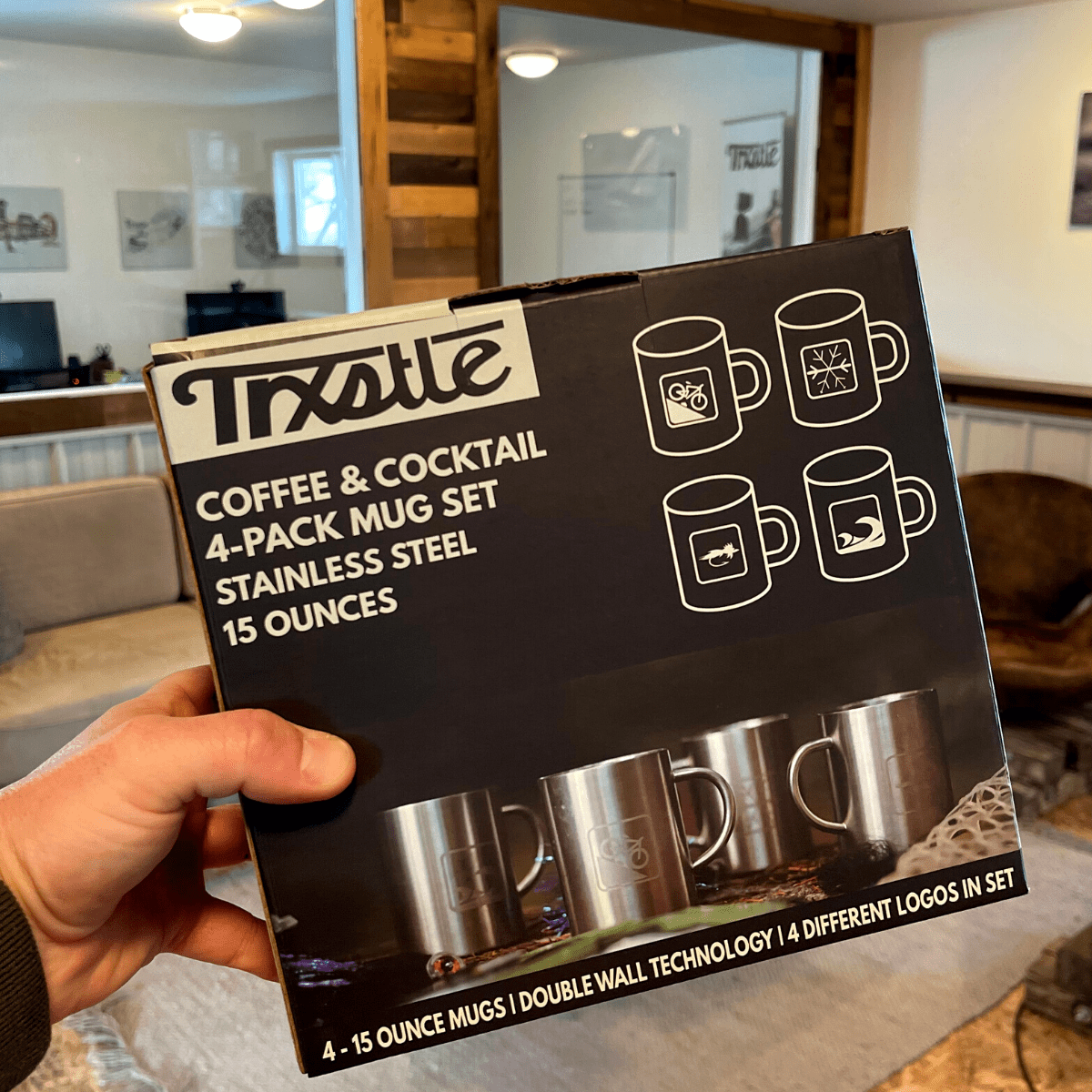 Trxstle Coffee & Cocktail Insulated Mugs