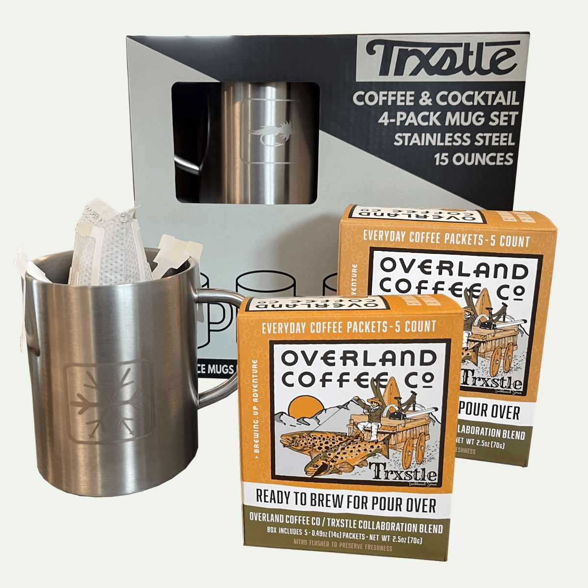 Trxstle Coffee & Insulated Mugs Bundle 2