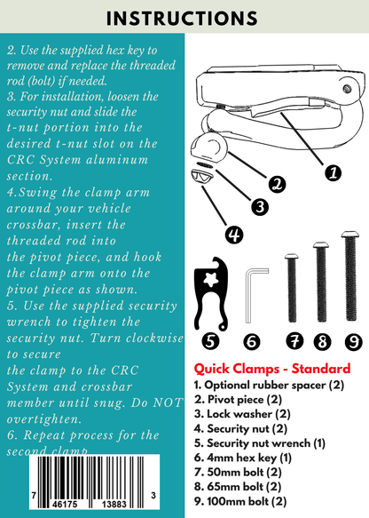Trxstle FREE - CRC System Clamps
