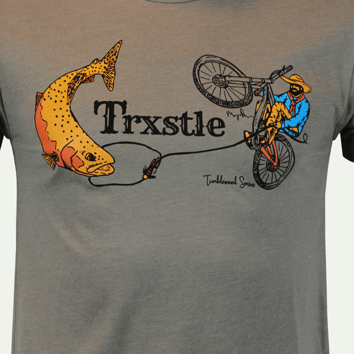 Trxstle FREE - Pedal Cowboy Tee