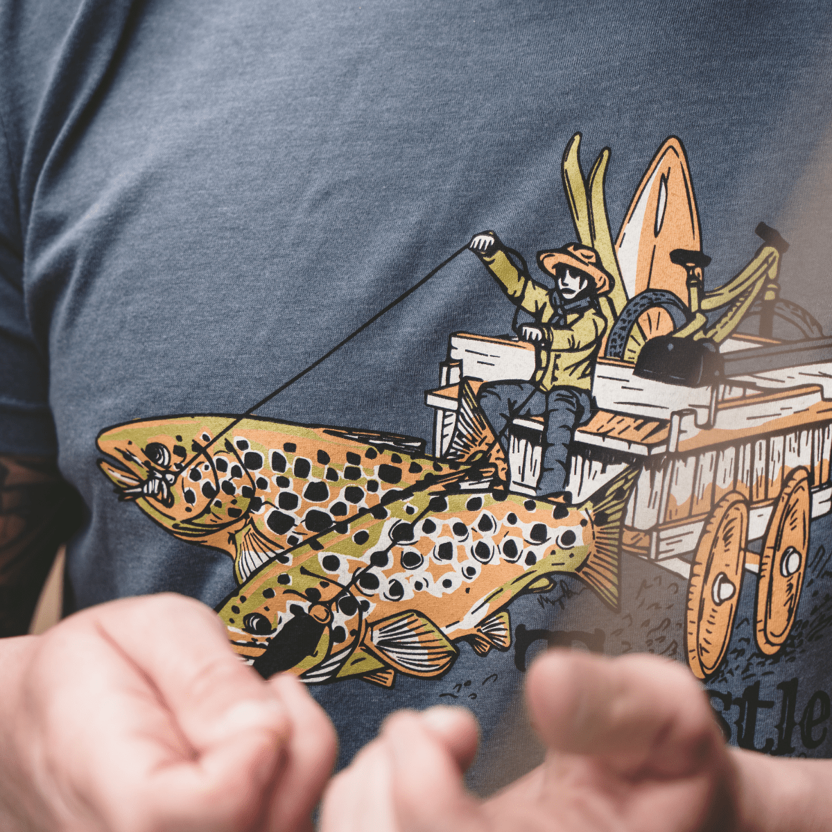 Trxstle FREE - Runaway Wagon Tee