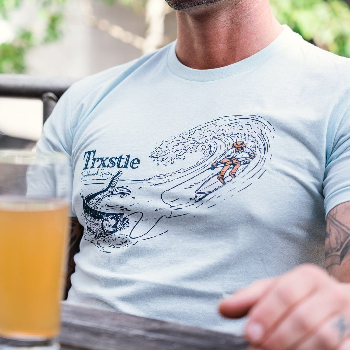 Trxstle FREE - Tubular Tarpon Tee