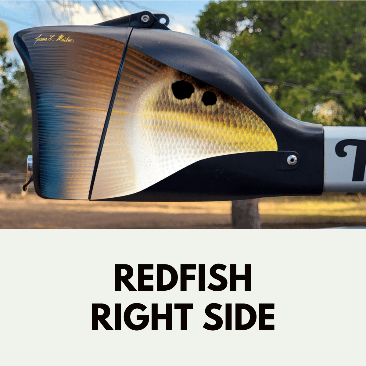 Trxstle Redfish Fish Skin