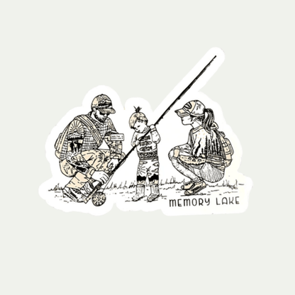 Trxstle River Bum Stickers