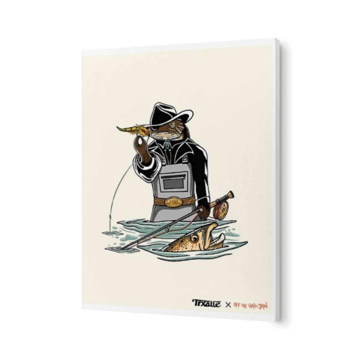 Trxstle Sculpin Print