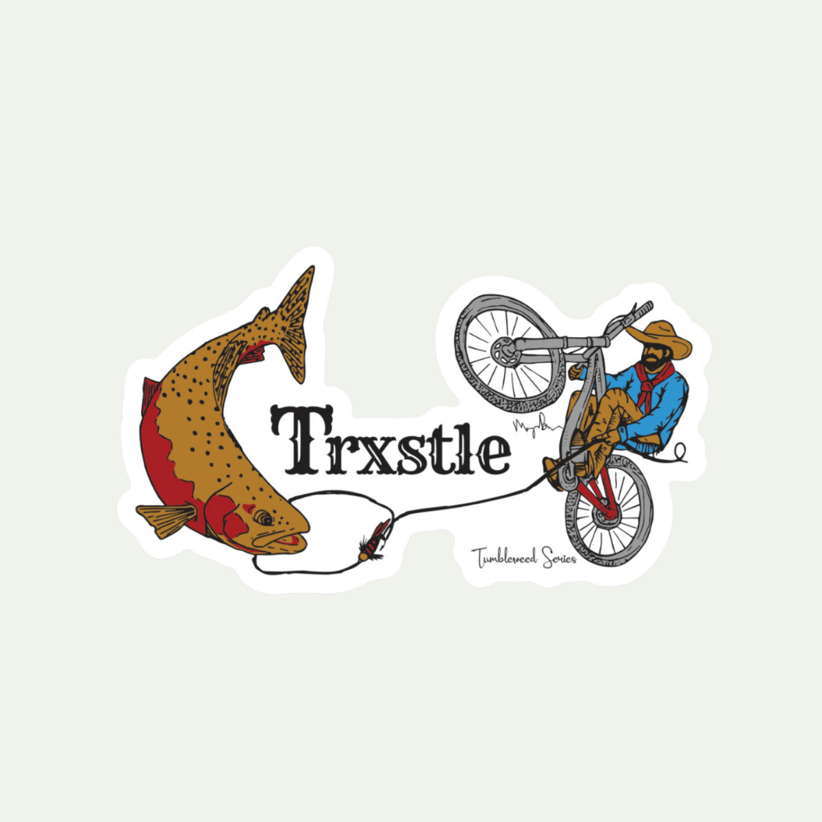 Trxstle Tumbleweed Stickers