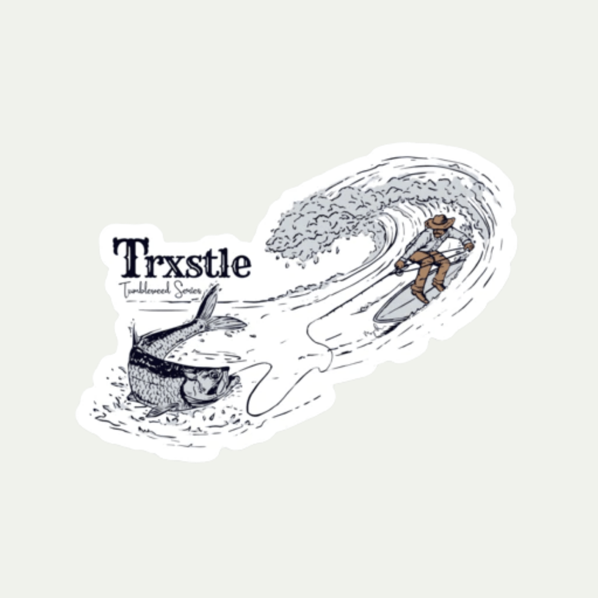 Trxstle Tumbleweed Stickers