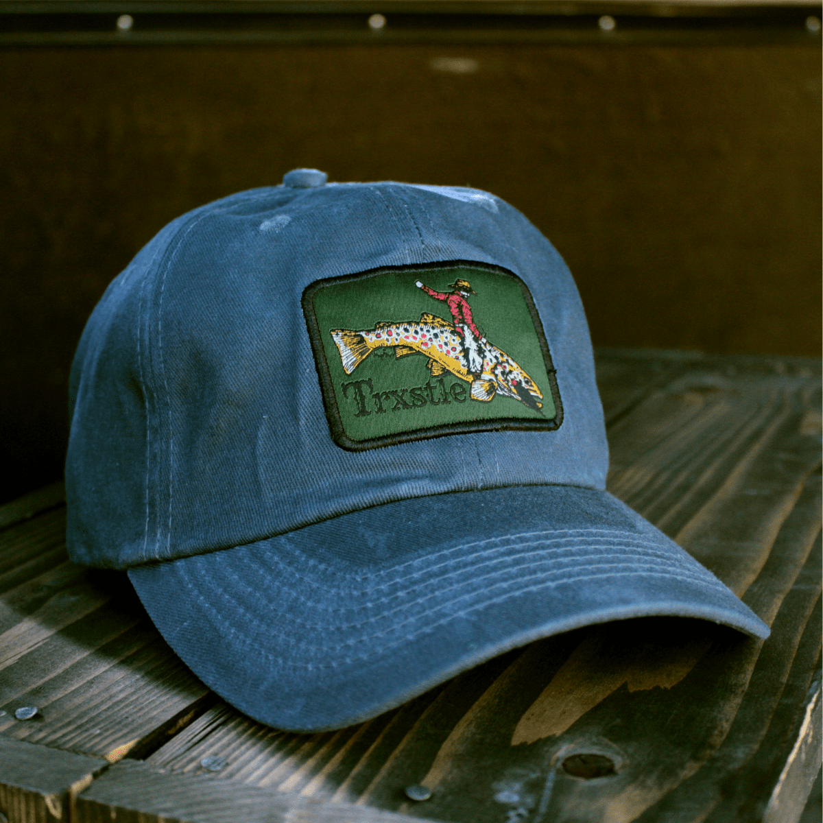 Waxed fishing hat hotsell